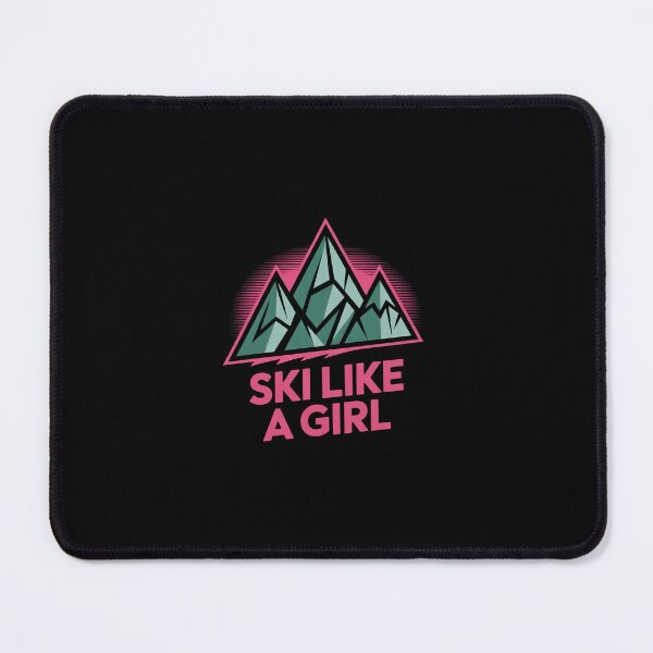 Item preview, Ski Like A Girl designed and sold by RustsyMin.