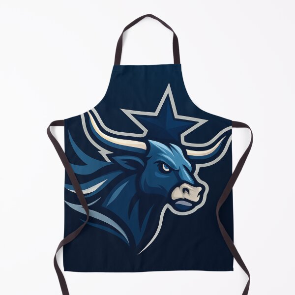 Item preview, Blue Longhorn Mascot – Modern Gridiron Vector Artwork designed and sold by Brennan Artistry.