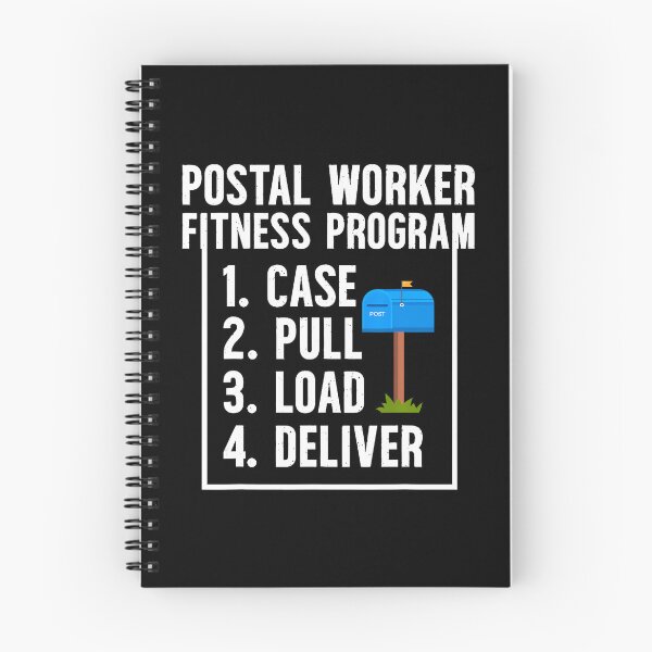 Item preview, Postal Worker Fitness Program Mail Lady Postman Mailman designed and sold by DeborahCarolyn.