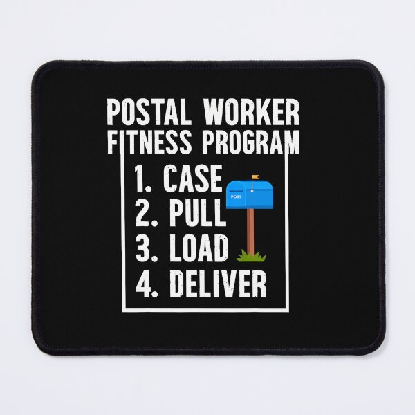 Item preview, Postal Worker Fitness Program Mail Lady Postman Mailman designed and sold by DeborahCarolyn.