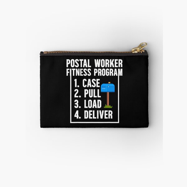 Item preview, Postal Worker Fitness Program Mail Lady Postman Mailman designed and sold by DeborahCarolyn.