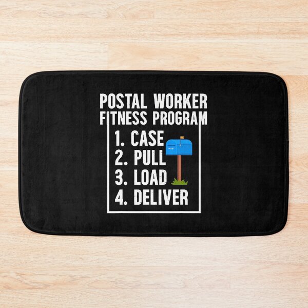 Item preview, Postal Worker Fitness Program Mail Lady Postman Mailman designed and sold by DeborahCarolyn.