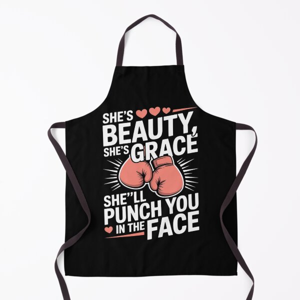 Item preview, She'll Punch You In The Face - Kickboxer Kickboxing Kickbox designed and sold by JaskconLIfe23.