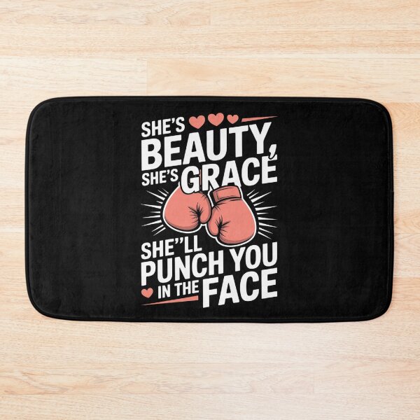 Item preview, She'll Punch You In The Face - Kickboxer Kickboxing Kickbox designed and sold by JaskconLIfe23.