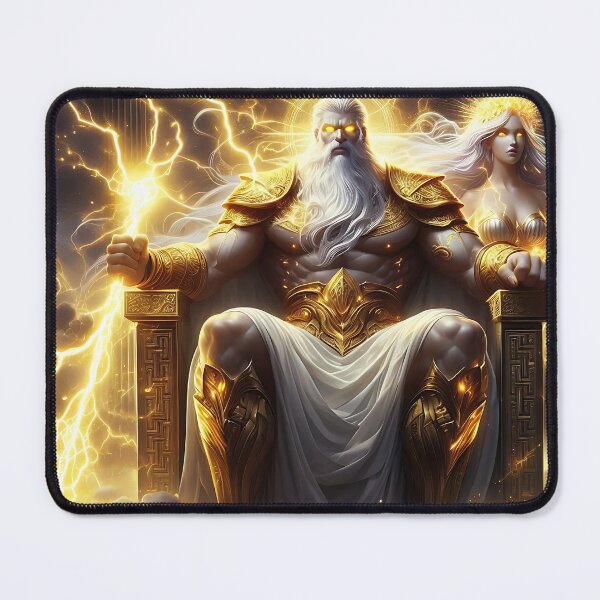 Item preview, Zeus God of Thunder designed and sold by GalleryBrisArt.