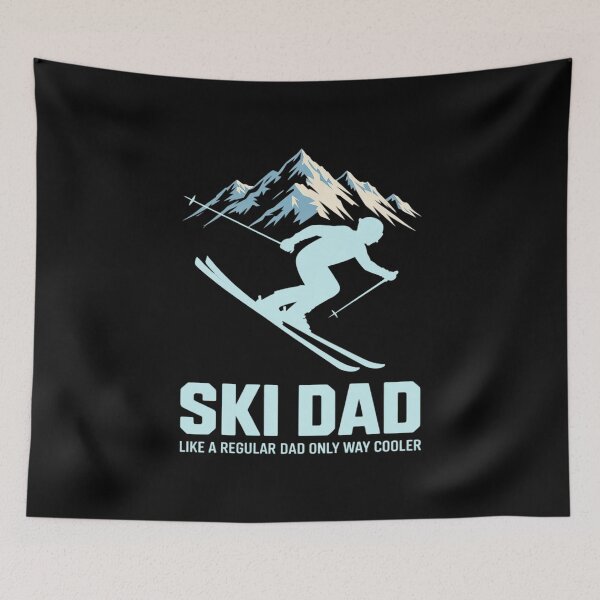 Item preview, Ski Dad Skiier Snowy Adventure Skiing Lovers Quote Gag designed and sold by RustsyMin.