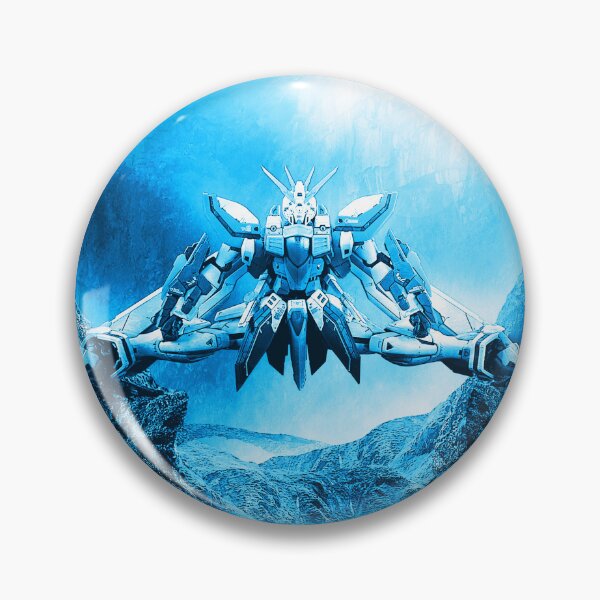 Item preview, GOD GUNDAM blue mecha ART designed and sold by sabartgunpla.