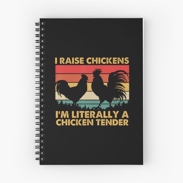Item preview, I Raise Chickens I'M Literally A Chicken Tender Funny Farmer designed and sold by EstherDiane.
