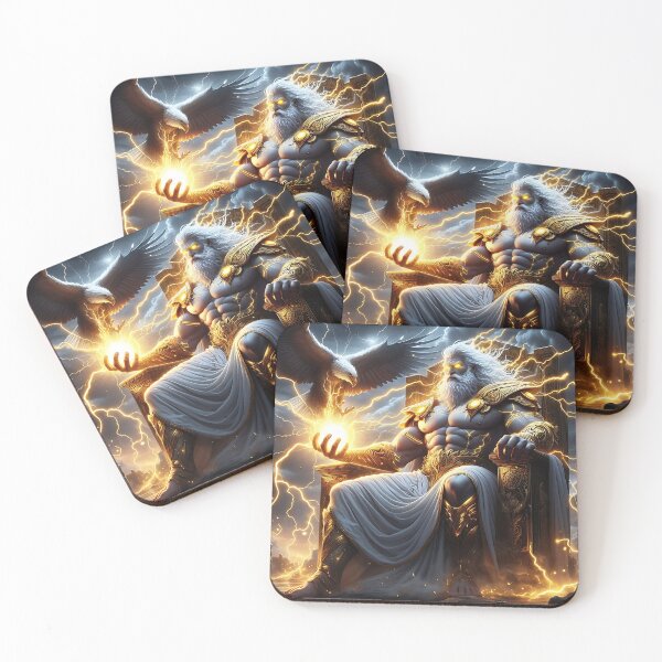 Item preview, Zeus God of Thunder designed and sold by GalleryBrisArt.