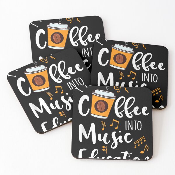 Item preview, I Turn Coffee Into Music Education Funny Music Teacher designed and sold by Hili1978.