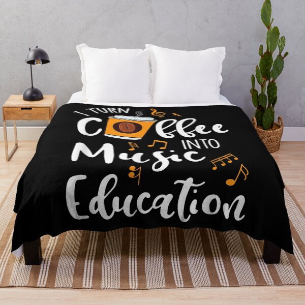 Item preview, I Turn Coffee Into Music Education Funny Music Teacher designed and sold by Hili1978.