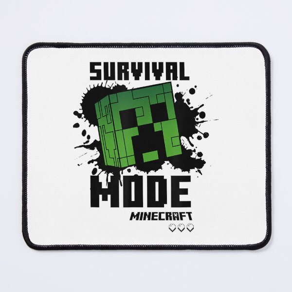 Item preview, Survival Mode On Green Pixel Monster Splatter Art designed and sold by sardencourey3.