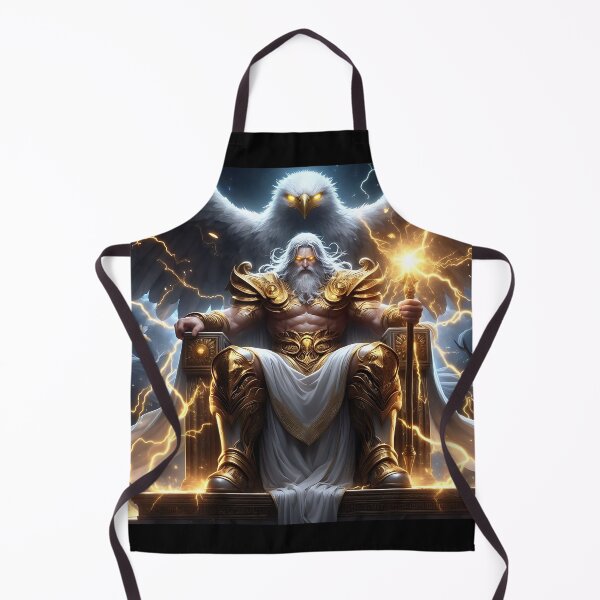 Item preview, Zeus God of Thunder designed and sold by GalleryBrisArt.