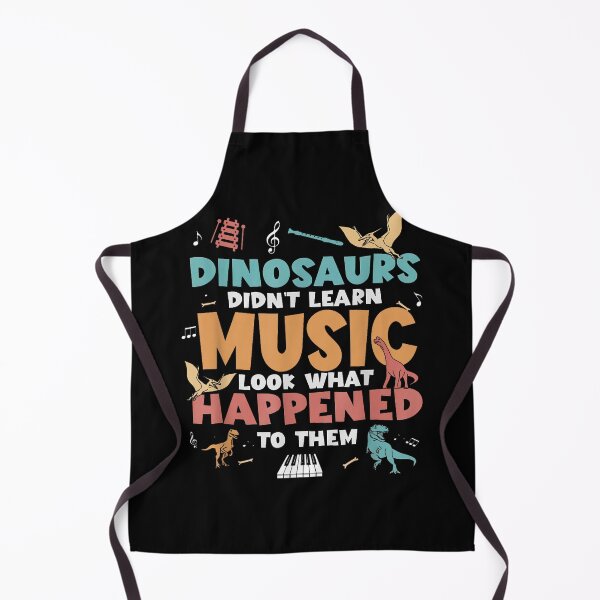 Item preview, Dinosaurs Didn’t Learn Music Funny Teacher Student designed and sold by Hili1978.
