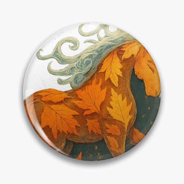 Item preview, Ghibli Autumn Frost Horse designed and sold by The Daily Sketchbook .