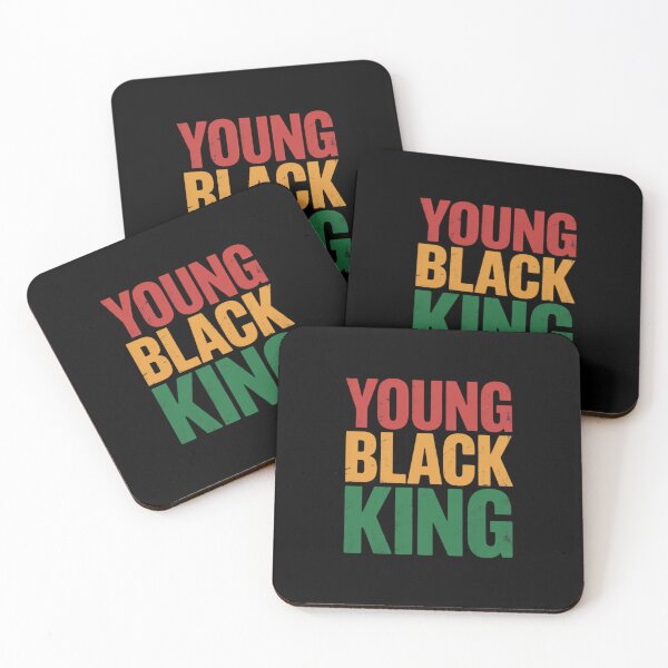Item preview, Young Black King - African American Black Heritage Afro Boys designed and sold by RustsyMin.
