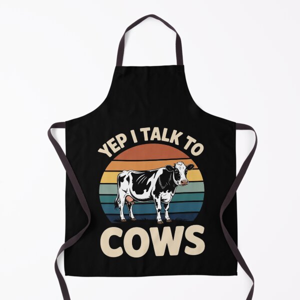 Item preview, Yep I Talk To Cows Dairy Farmer Cow Lovers Gag designed and sold by RustsyMin.