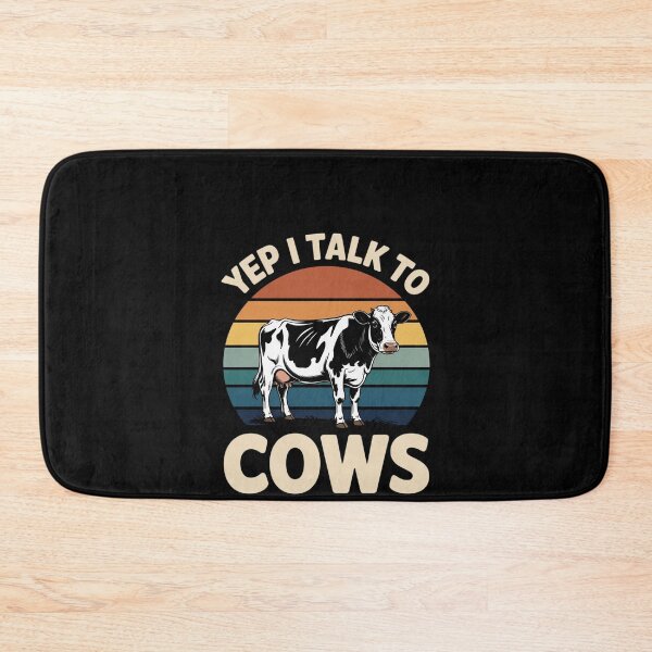 Item preview, Yep I Talk To Cows  Dairy Farmer Cow Lovers Gag designed and sold by RustsyMin.