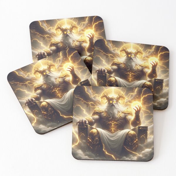 Item preview, Zeus God of Thunder designed and sold by GalleryBrisArt.