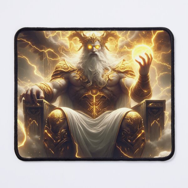 Item preview, Zeus God of Thunder designed and sold by GalleryBrisArt.