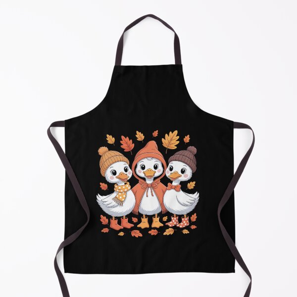 Item preview, Cozy Goose Fall Vibes Fall Leaves Retro Autumn  designed and sold by HaileyRobel.