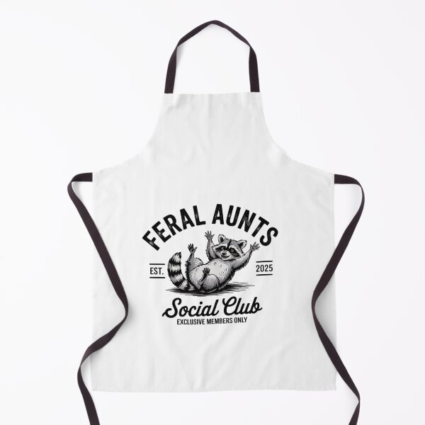 Item preview, Feral Aunts Cool Raccoon Aunt Social Club designed and sold by RayArmstrong.