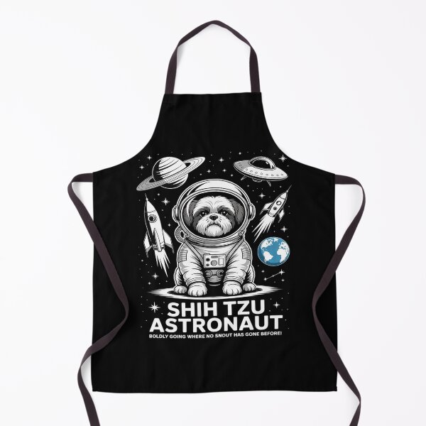 Item preview, Shih Tzu Astronaut Dog Lovers Space Canines designed and sold by JaskconLIfe23.