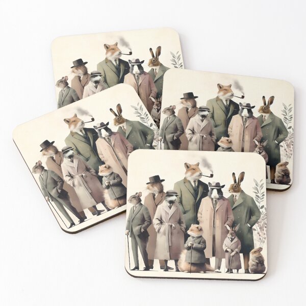 Item preview, Well Dressed Forest Creatures designed and sold by Vivien la Muse.