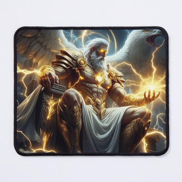 Item preview, Zeus God of Thunder designed and sold by GalleryBrisArt.