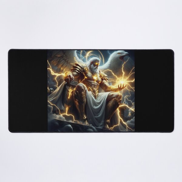 Item preview, Zeus God of Thunder designed and sold by GalleryBrisArt.