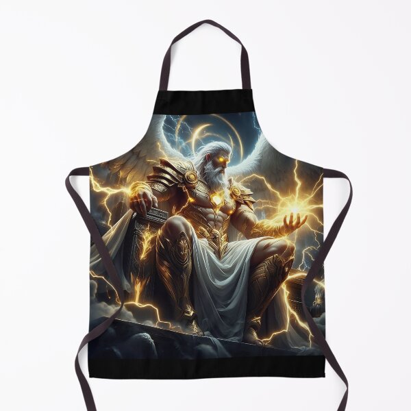 Item preview, Zeus God of Thunder designed and sold by GalleryBrisArt.