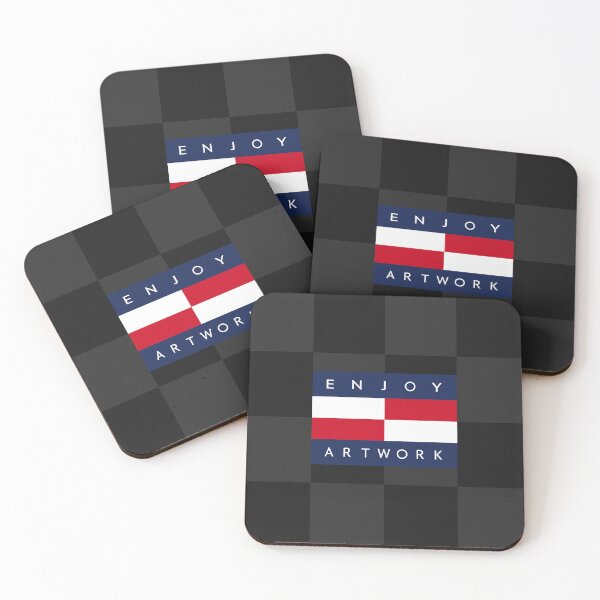 Item preview, Enjoy Artwork Flag Checkered (Dark) designed and sold by  Enjoy Artwork .