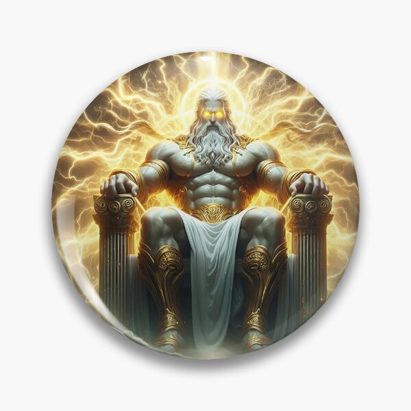Item preview, Zeus God of Thunder designed and sold by GalleryBrisArt.