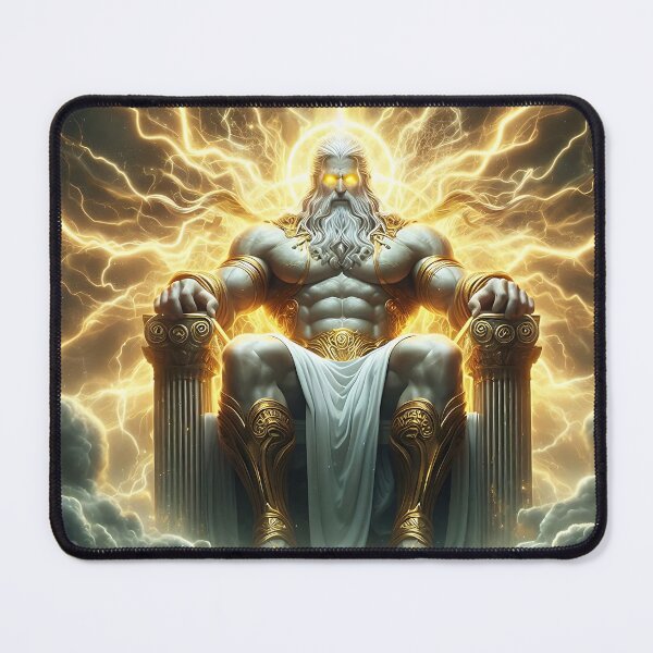 Item preview, Zeus God of Thunder designed and sold by GalleryBrisArt.