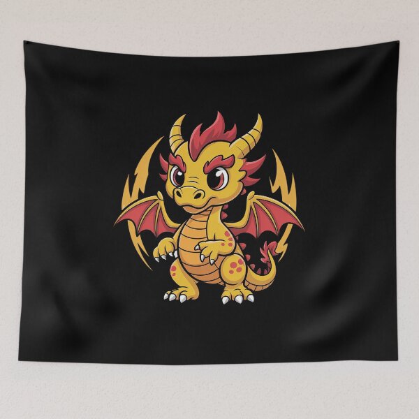 Item preview, Fiery Baby Dragon - The Hatchling designed and sold by marcusry.
