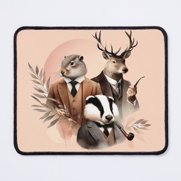 Item preview, European Dapper Animals designed and sold by Vivien la Muse.