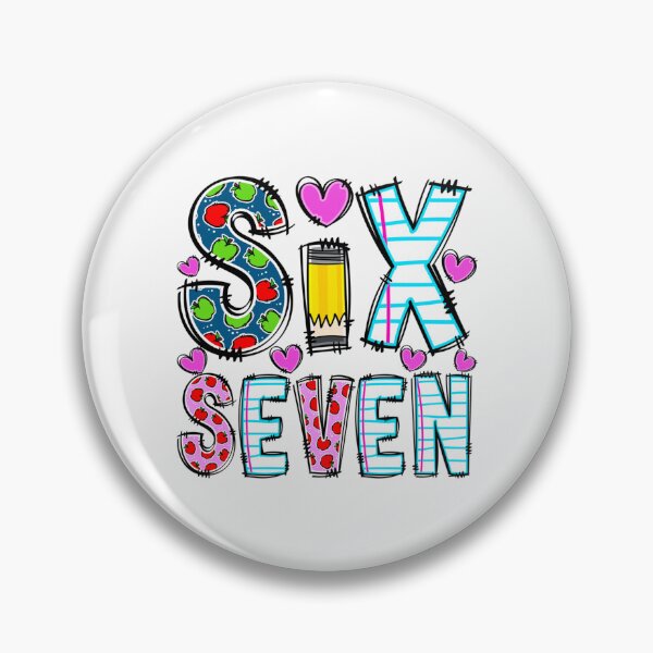 Item preview, Six Seven 6 7 Meme Teacher Student Kids designed and sold by AnitaBice.