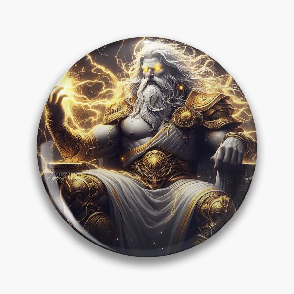 Item preview, Zeus God of Thunder designed and sold by GalleryBrisArt.