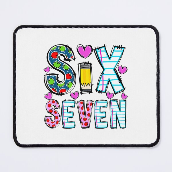 Item preview, Six Seven 6 7 Meme Teacher Student Kids designed and sold by AnitaBice.