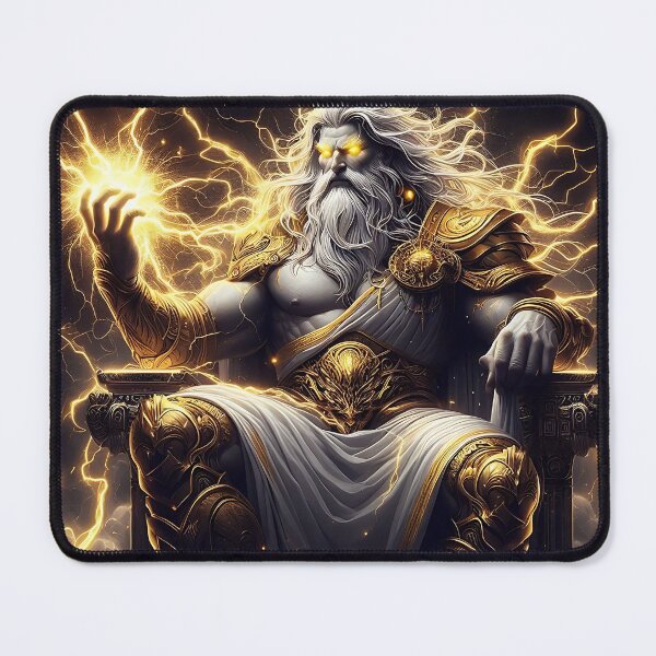 Item preview, Zeus God of Thunder designed and sold by GalleryBrisArt.