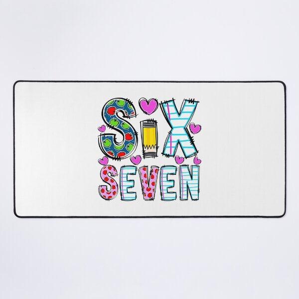 Item preview, Six Seven 6 7 Meme Teacher Student Kids designed and sold by AnitaBice.
