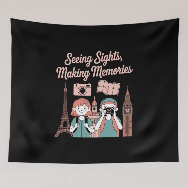 Item preview, Sibling Travel Adventure Seeing Sights Making Memories designed and sold by JaskconLIfe23.