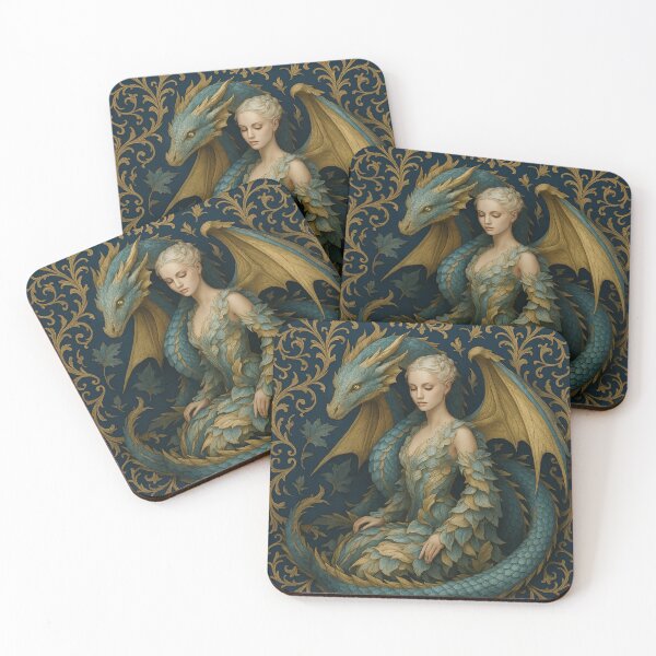 Item preview, Enchanted Dragon Guardian Portrait designed and sold by farzan-design.