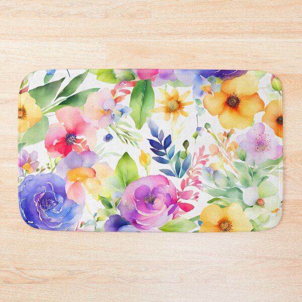 Item preview, Fairytale Floral Fantasy Blue, Lilac, And Yellow Designs  designed and sold by DEC02.