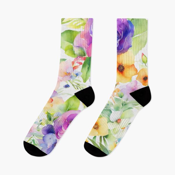 Item preview, Fairytale Floral Fantasy Blue, Lilac, And Yellow Designs  designed and sold by DEC02.