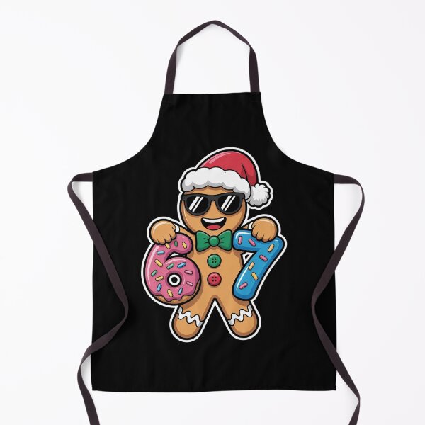 Item preview, Funny Six Seven 67 Christmas Gingerbreadman designed and sold by AnitaBice.