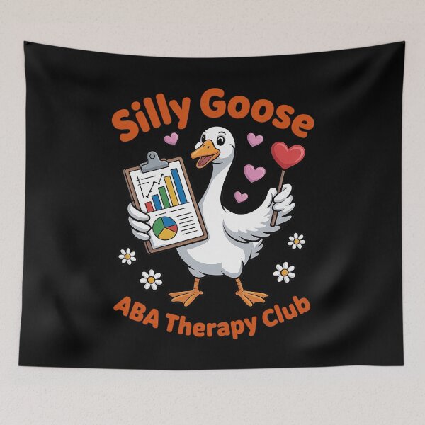 Item preview, Applied Behavior Analyst ABA Silly Goose ABA Therapy Club designed and sold by milanforbes.