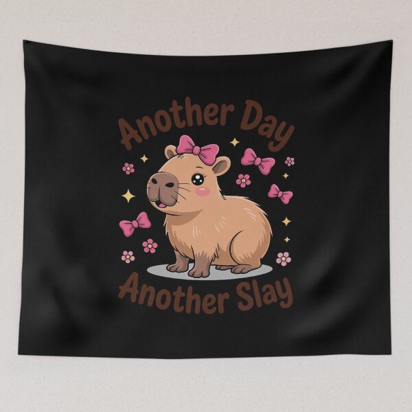 Item preview, Another Day Another Slay Cute Capybara Lover Kawaii Amine  designed and sold by estellaken.