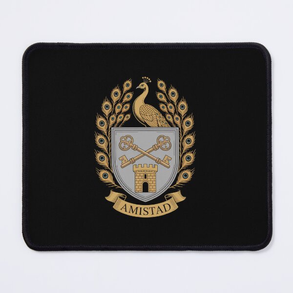 Item preview, Amistad Friendship Emblem – The Proud Peacock Crest  designed and sold by khorbiasieno.