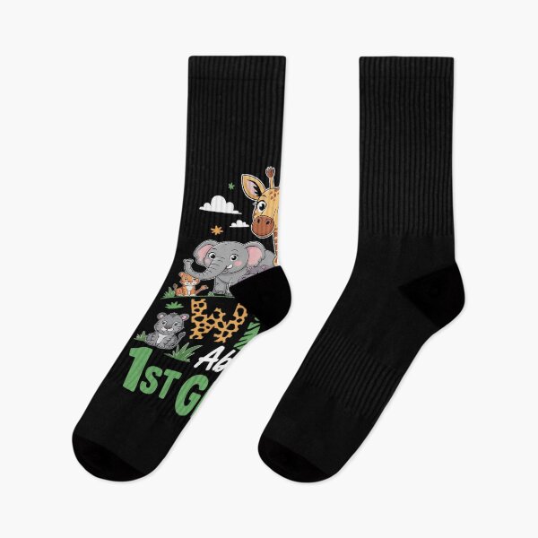 Item preview, Wild About 1st Grade Teacher Student First Grade Zoo Safari  designed and sold by dainegilbert.